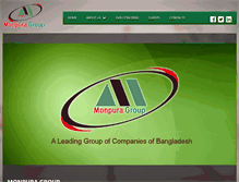 Tablet Screenshot of monpuragroup.com